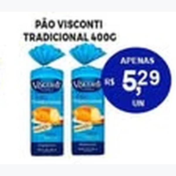 Pão Tradicional Visconti 400 g