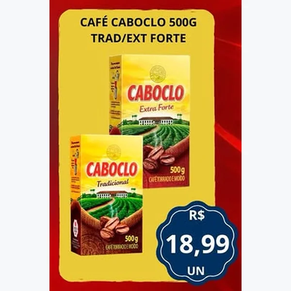 Café Extra Forte Caboclo 500 g