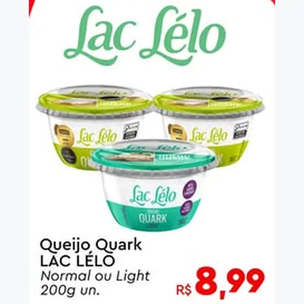 Queijo Quark Lac Lélo 200 g