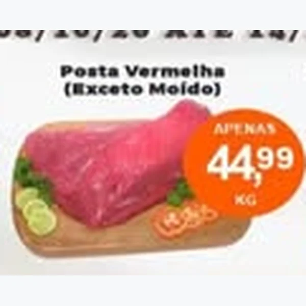 Recorte do encarte de Posta Vermelha