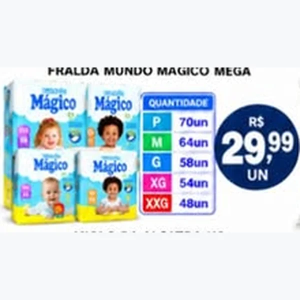 Fralda Mundo Mágico