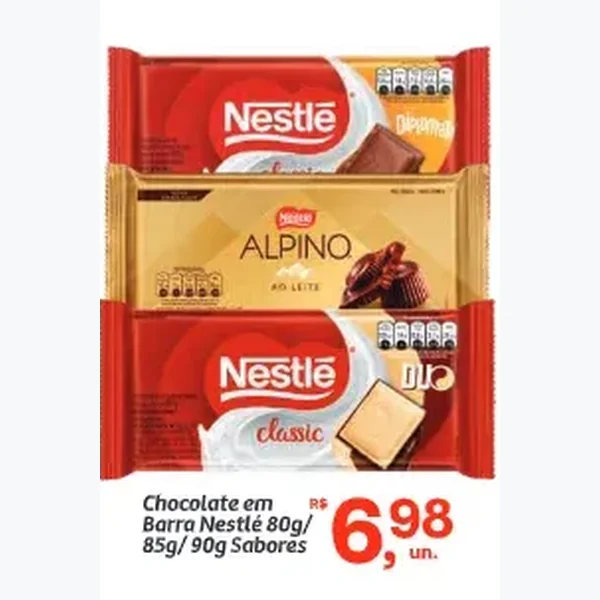 Chocolate Nestlé 90 g