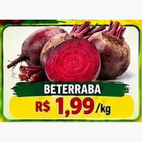 Recorte do encarte de Beterraba