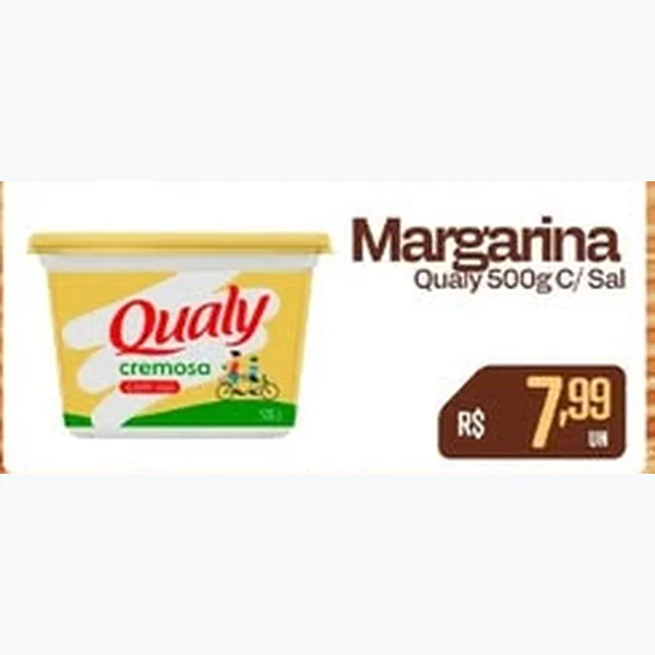 Recorte do encarte de Margarina Qualy 500 g