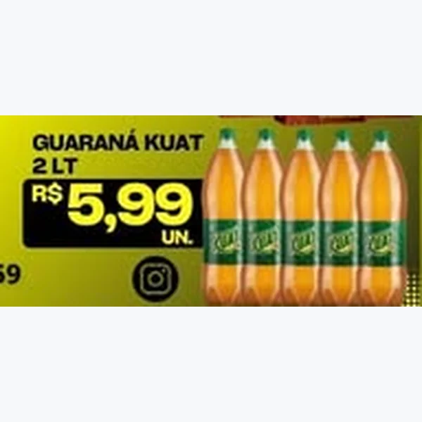 Guaraná Kuat 2 L
