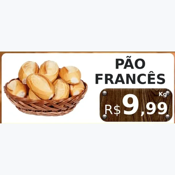 Recorte do encarte de Pão Francês