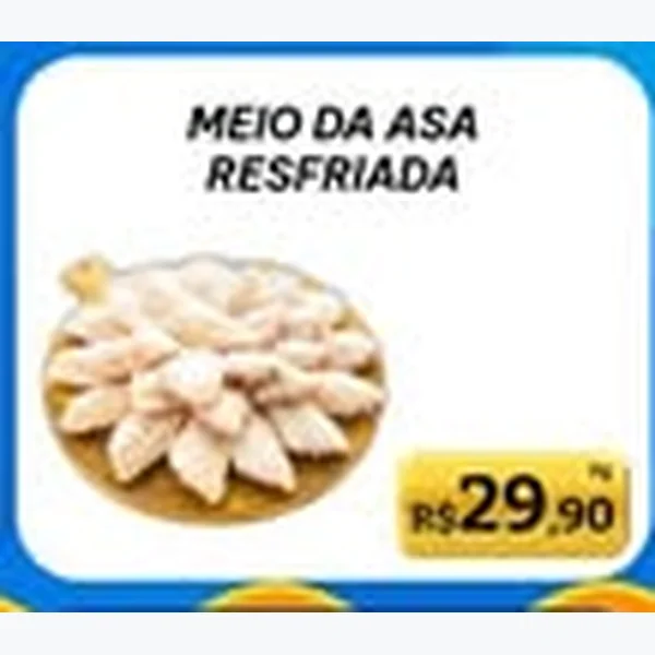 Recorte do encarte de Meio da Asa Resfriada