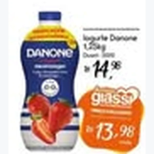 Iogurte Danone 1,25 kg