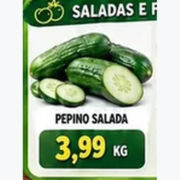 Recorte do encarte de Pepino Salada