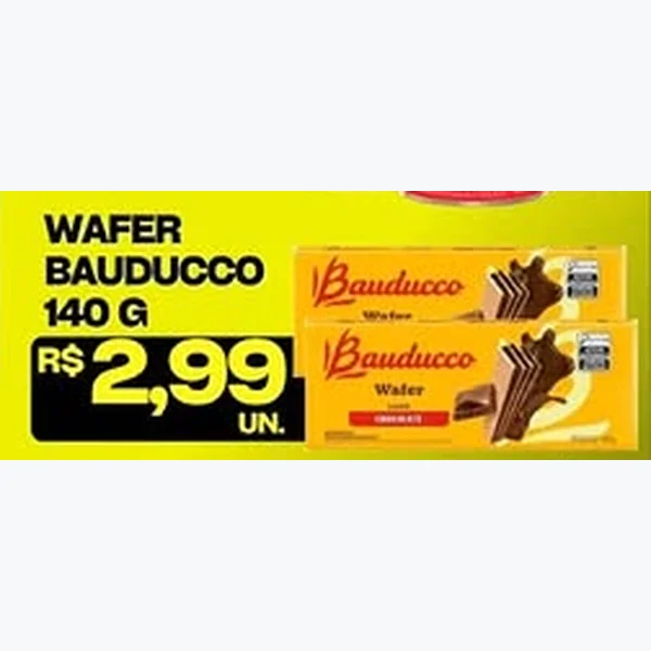 Wafer Bauducco 140 g