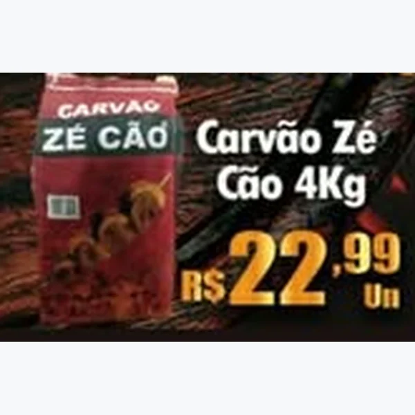 Carvão Zé Cão 4 kg