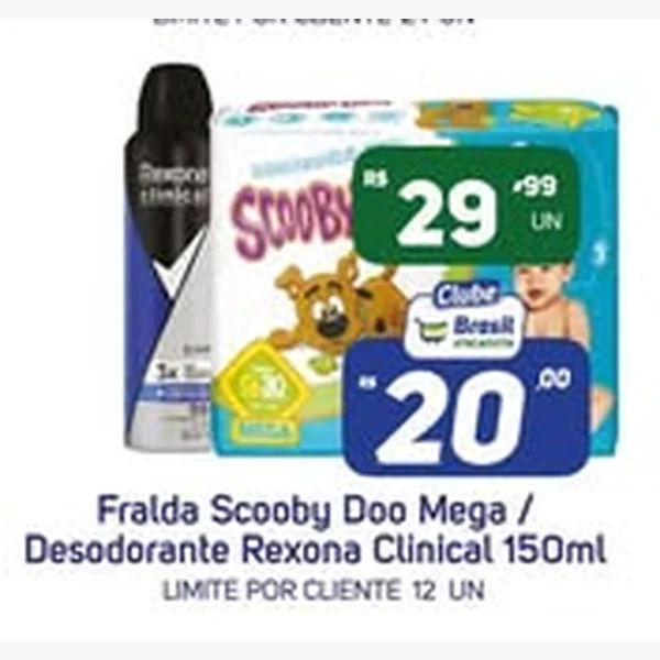 Fralda Scooby Doo