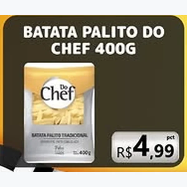 Batata Palito Tradicional Chef 400 g