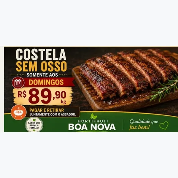 Costela sem Osso