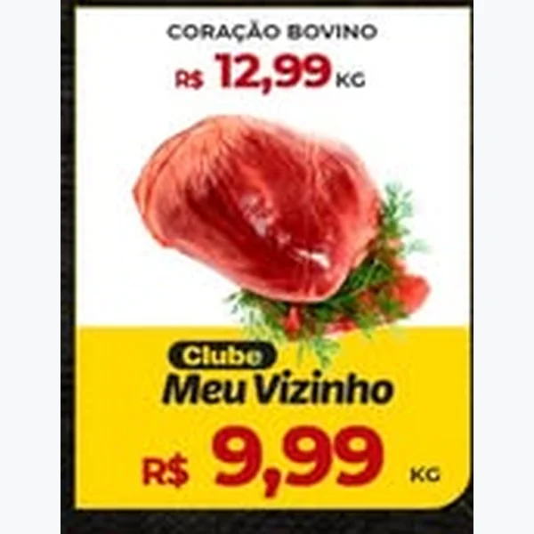 Recorte do encarte de Coração Bovino