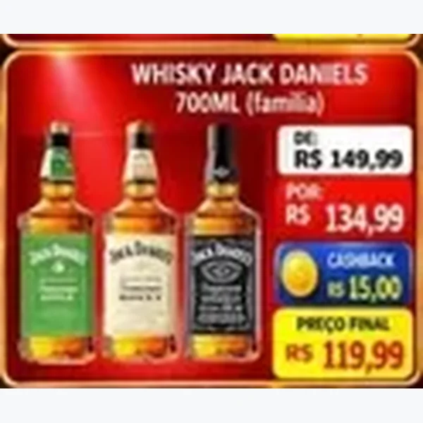 Whisky Jack Daniels 700 ml