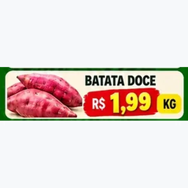 Recorte do encarte de Batata Doce
