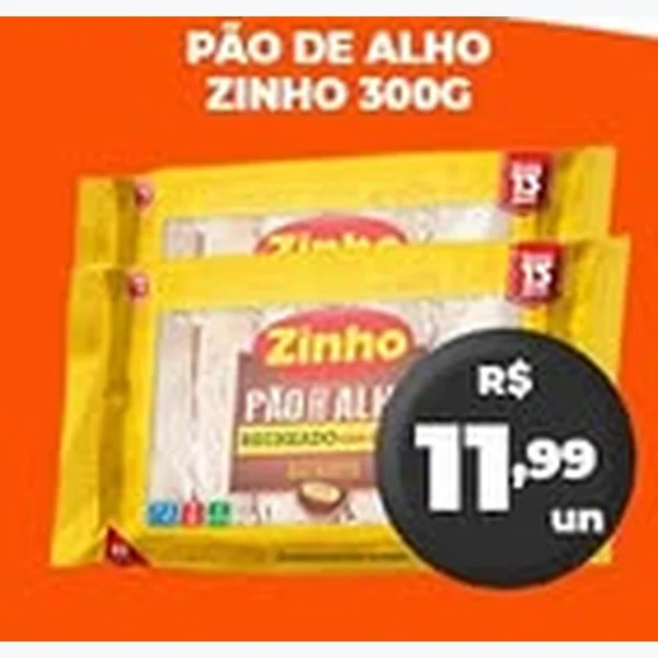 Pão de Alho Zinho 300 g