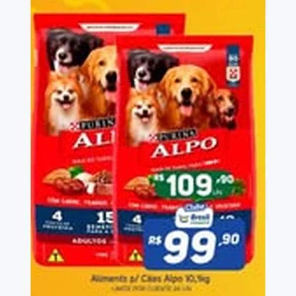 Alimento para Cães Alpo 10,1 kg
