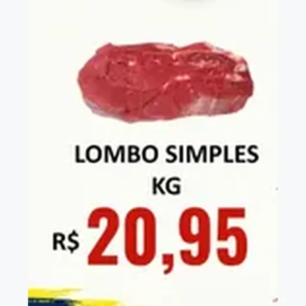 Recorte do encarte de Lombo Simples