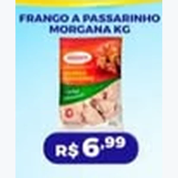 Recorte do encarte de Frango a Passarinho Morgana