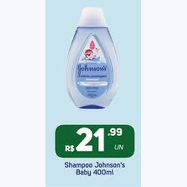 Shampoo Johnson's Baby 400 ml