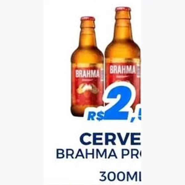 Cerveja Puro Malte Brahma 300 ml