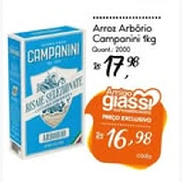 Arroz Arbório Campanini 1 kg