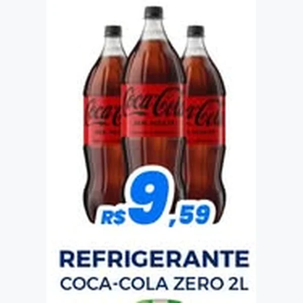 Refrigerante Zero Coca-Cola 2 L