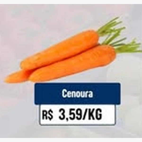 Recorte do encarte de Cenoura