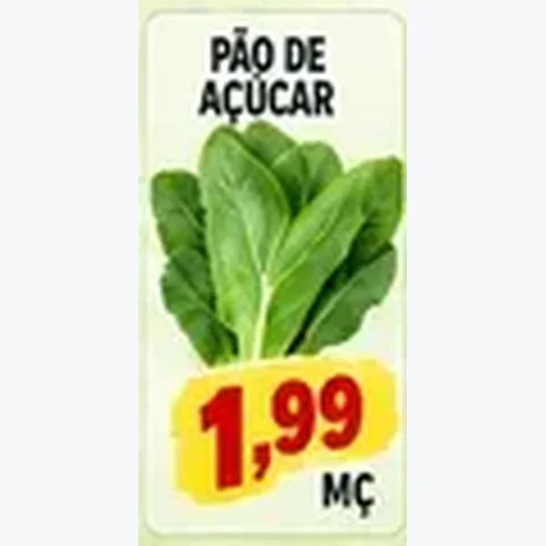 Recorte do encarte de Pão de Açúcar