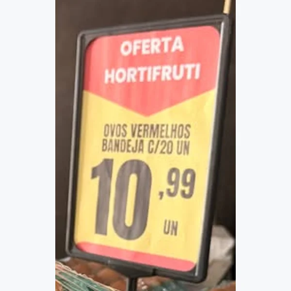 Ovos Vermelhos K 20 un
