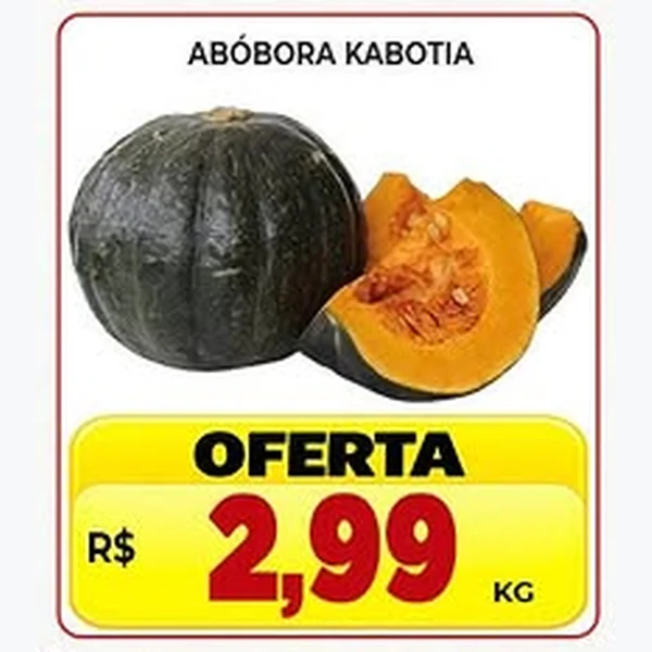 Recorte do encarte de Abóbora Kabotia