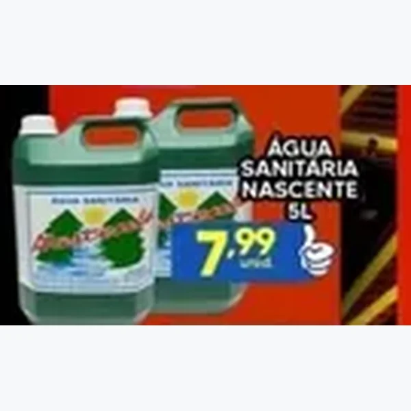 Água Sanitária Nascente 5 L