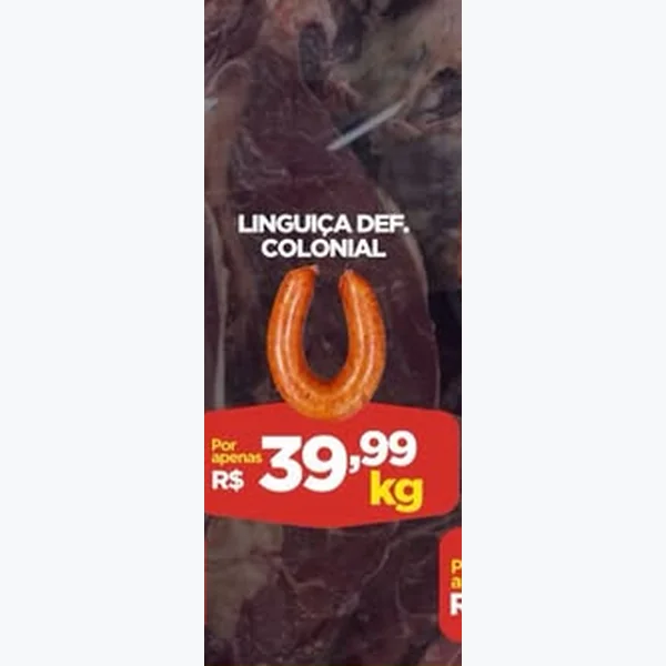 Linguiça Defumada Colonial