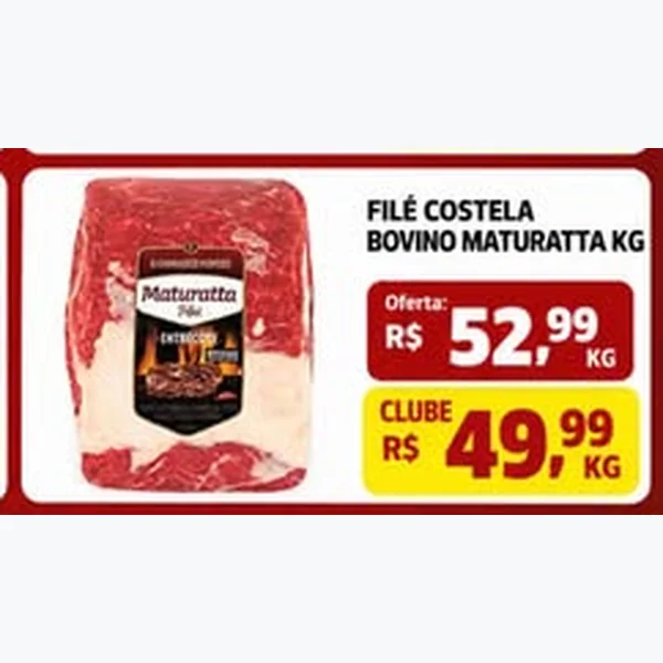 Filé Costela Bovino Maturatta
