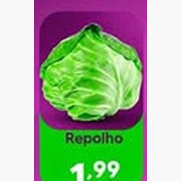 Recorte do encarte de Repolho