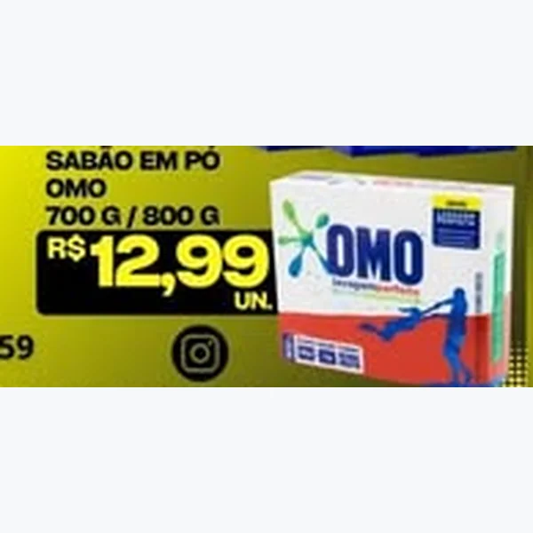 Sabão em Pó Omo 800 g