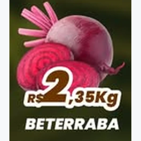 Recorte do encarte de Beterraba