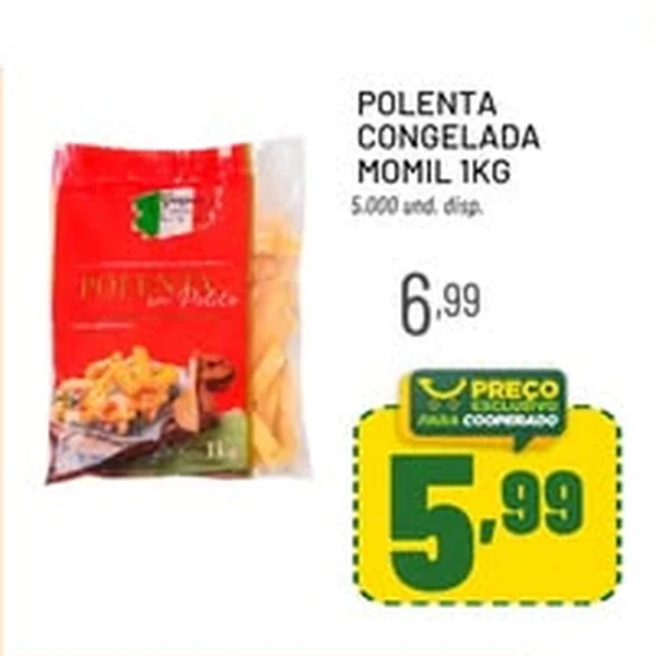 Polenta Congelada Momil 1 kg