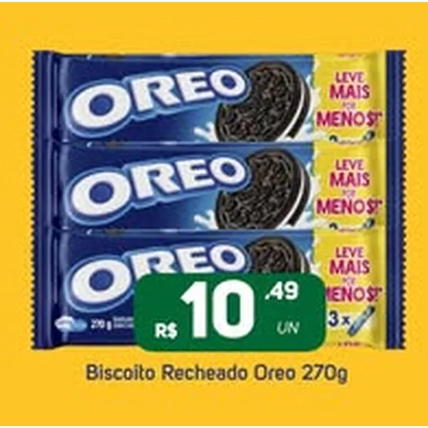 Biscoito Recheado Oreo 270 g
