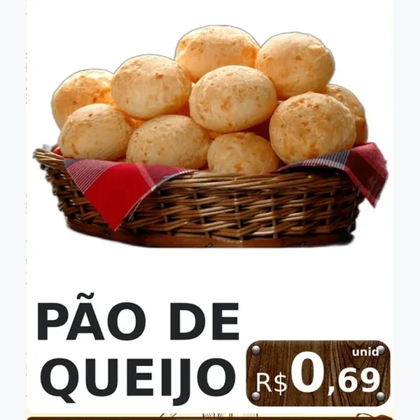 Recorte do encarte de Pão de Queijo