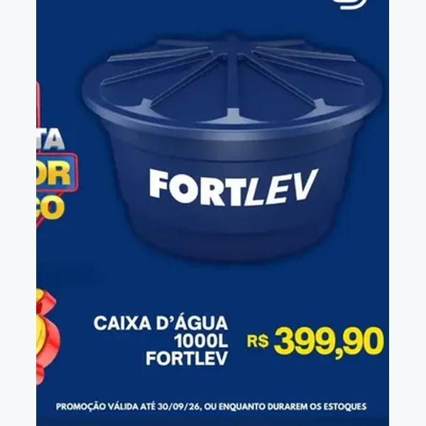 Caixa D'água Fortlev 1000 L
