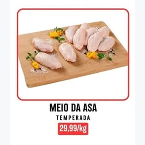 Meio da Asa Temperada