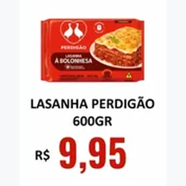Lasanha À Bolonhesa Perdigão 600 g