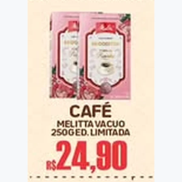 Café Vácuo Ed. Limitada Melitta 250 g