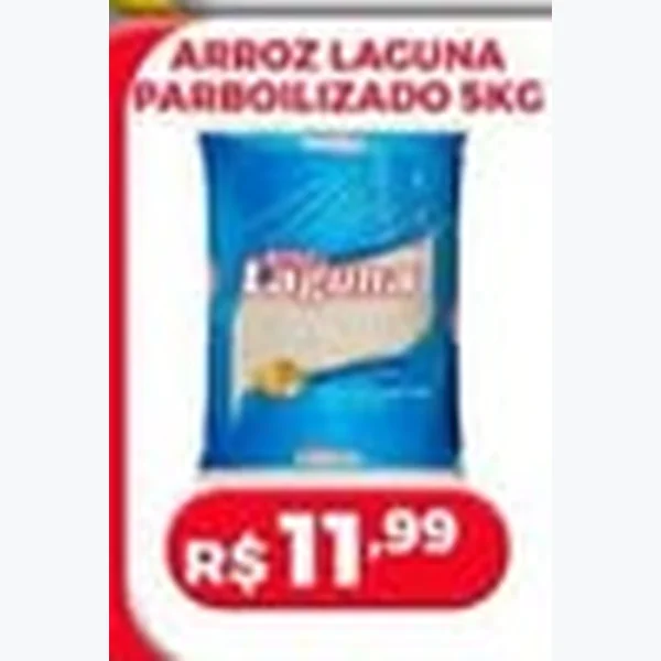 Arroz Parboilizado Laguna 5 kg