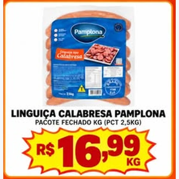 Linguiça Calabresa Pamplona