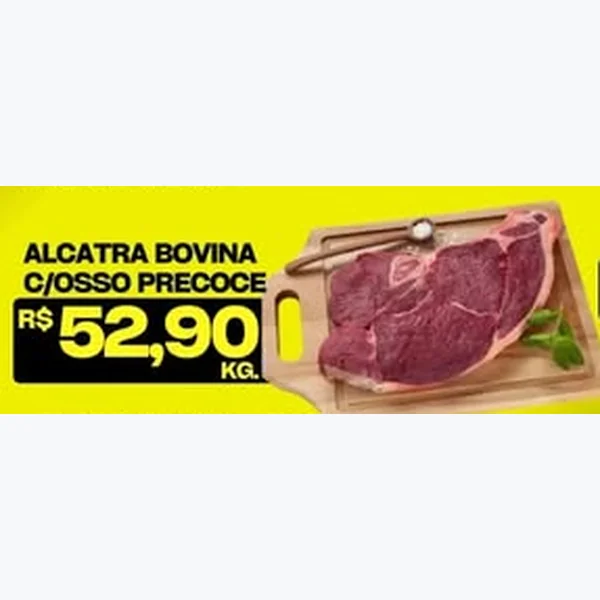 Alcatra Bovina C/osso Precoce