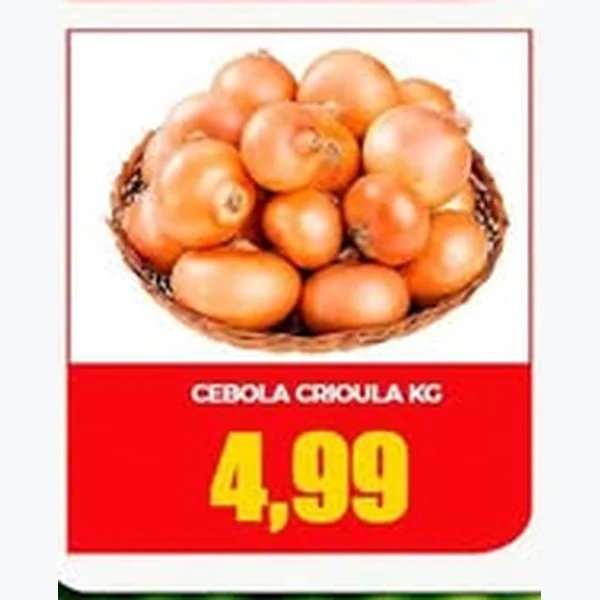 Recorte do encarte de Cebola Crioula